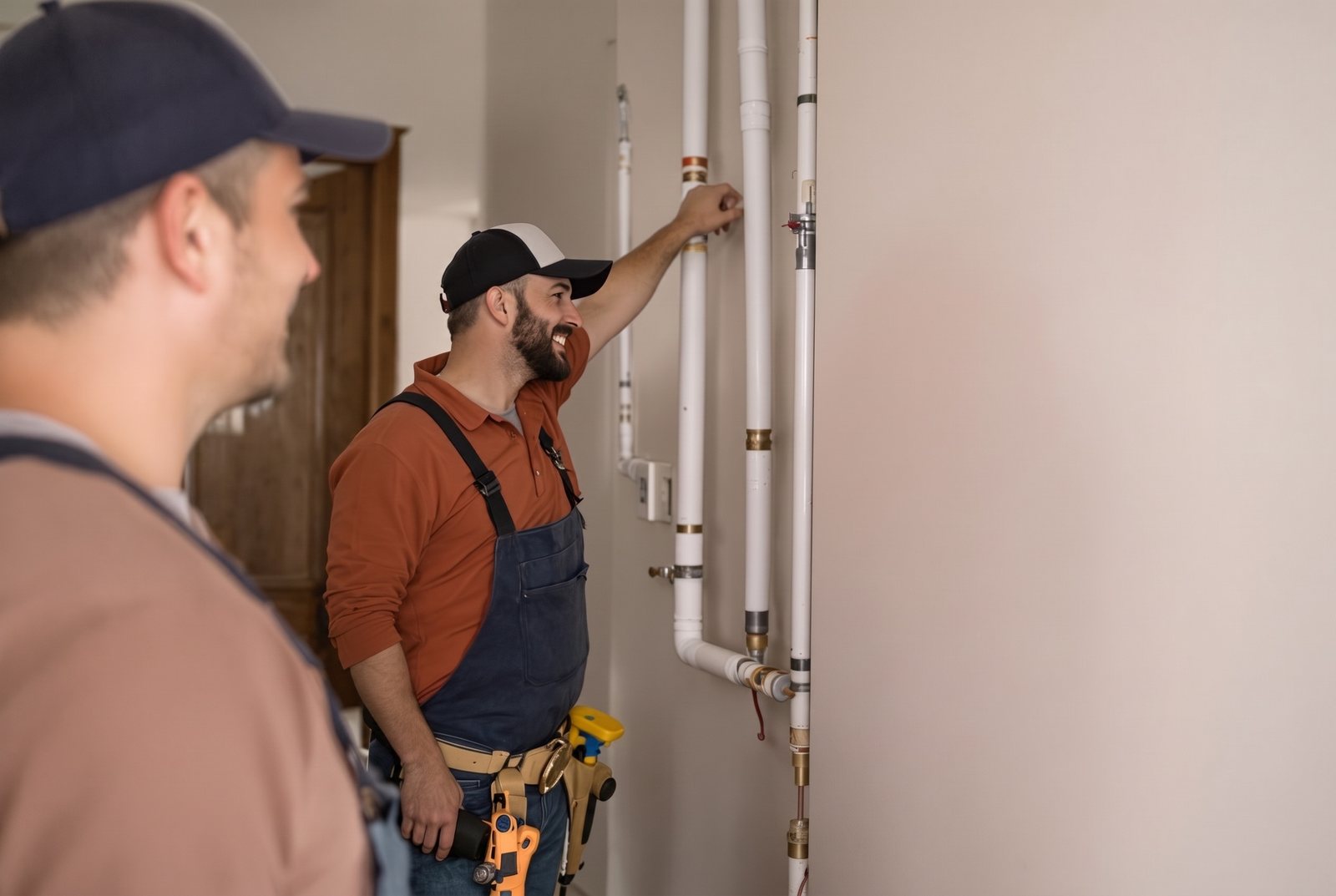 Explaining work to homeowner